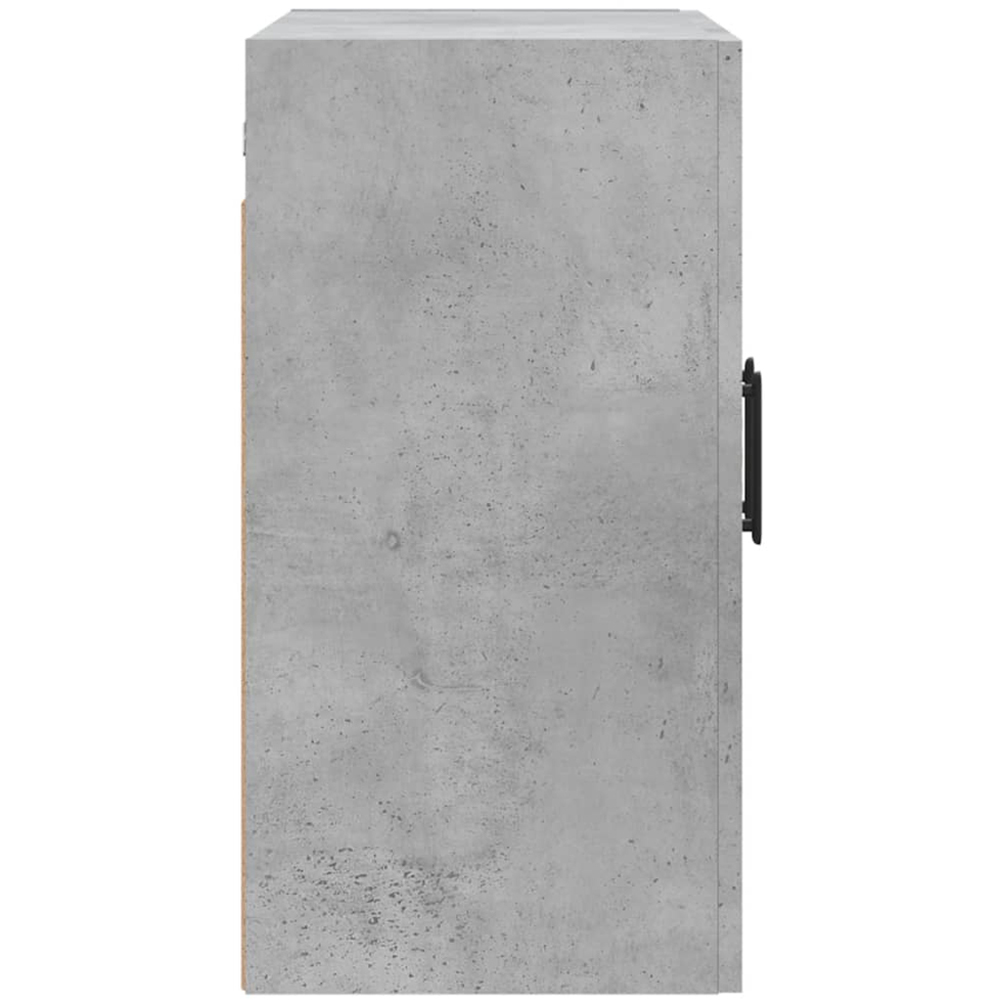 vidaXL 2 Door Concrete Grey Wall Cabinet Image 7