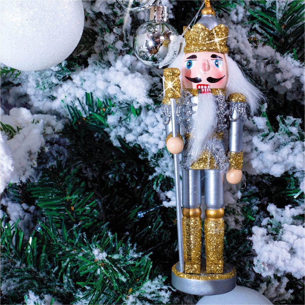 St Helens Gold Hat Multicolour Christmas Nutcracker Image 2