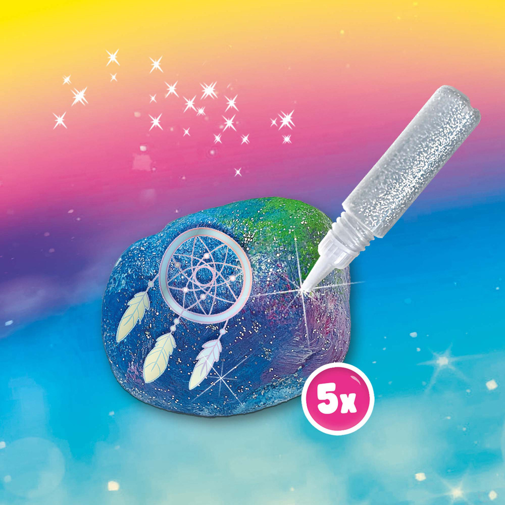 SES Creative Galaxy Stones Painting Kit Image 4