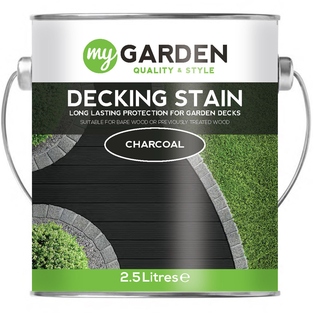My Garden Charcoal Decking Stain 2.5L Image 2