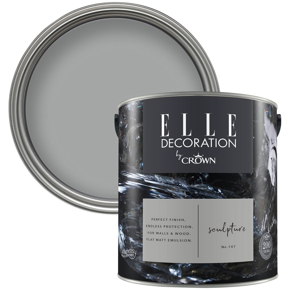 Elle Decoration Sculpture 147 Flat Matt Emulsion Paint 2.5L Image 1