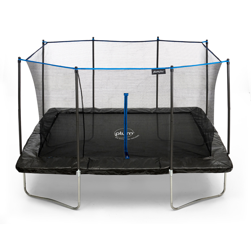 Plum Play 12 x 8ft Rectangular Springsafe Trampoline and Enclosure Image 3