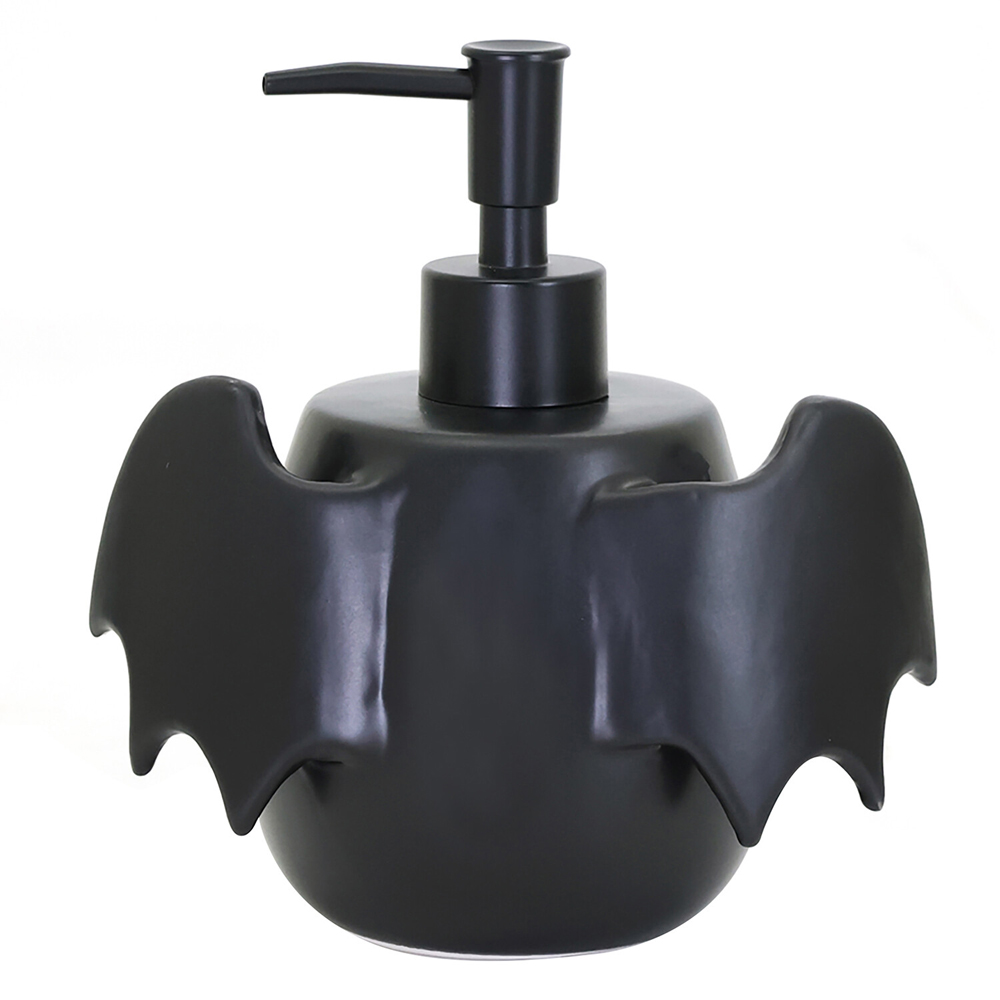 Bat Wing Soap Dispenser Black Image 2