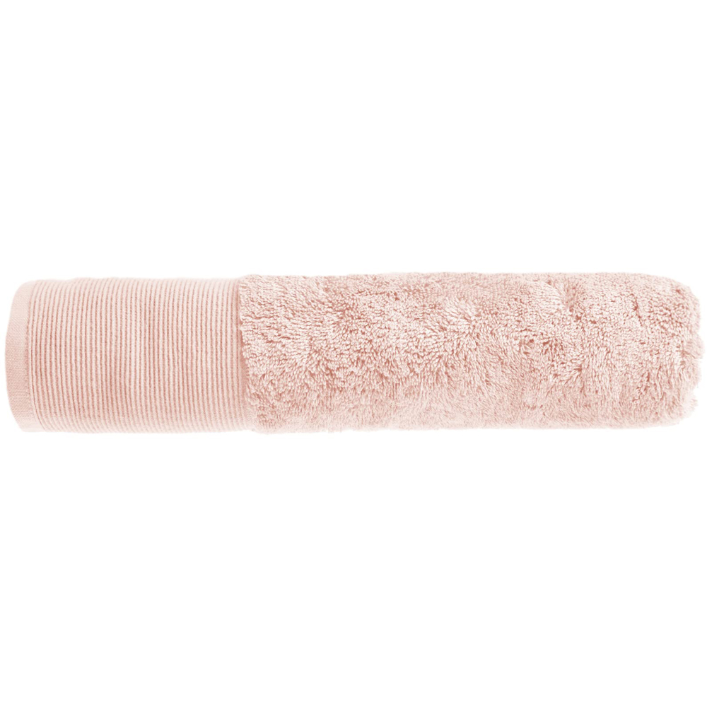Allure Bath Fashions Bamboo Rose Pink Luxury Marlborough Bath Sheet Image 1