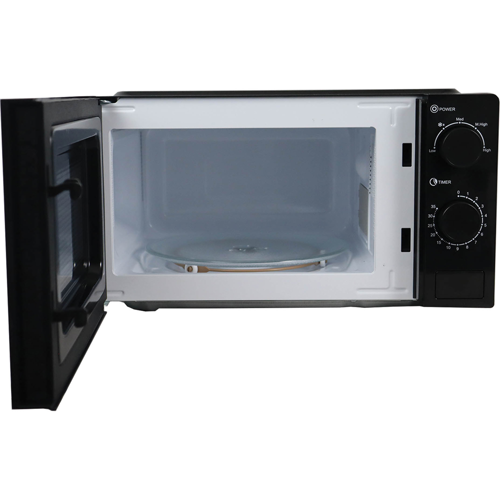 Igenix IGMS02071B Black 20L Manual Microwave 700W Image 4