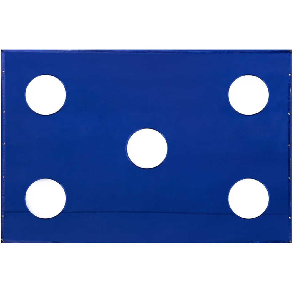 MonsterShop Blue Football Goal Target Sheet 6 x 4ft Image 3