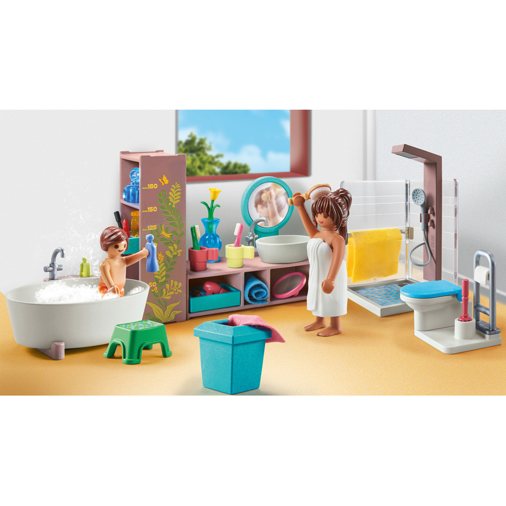 Playmobil Bathroom with Shower Playset Image 4