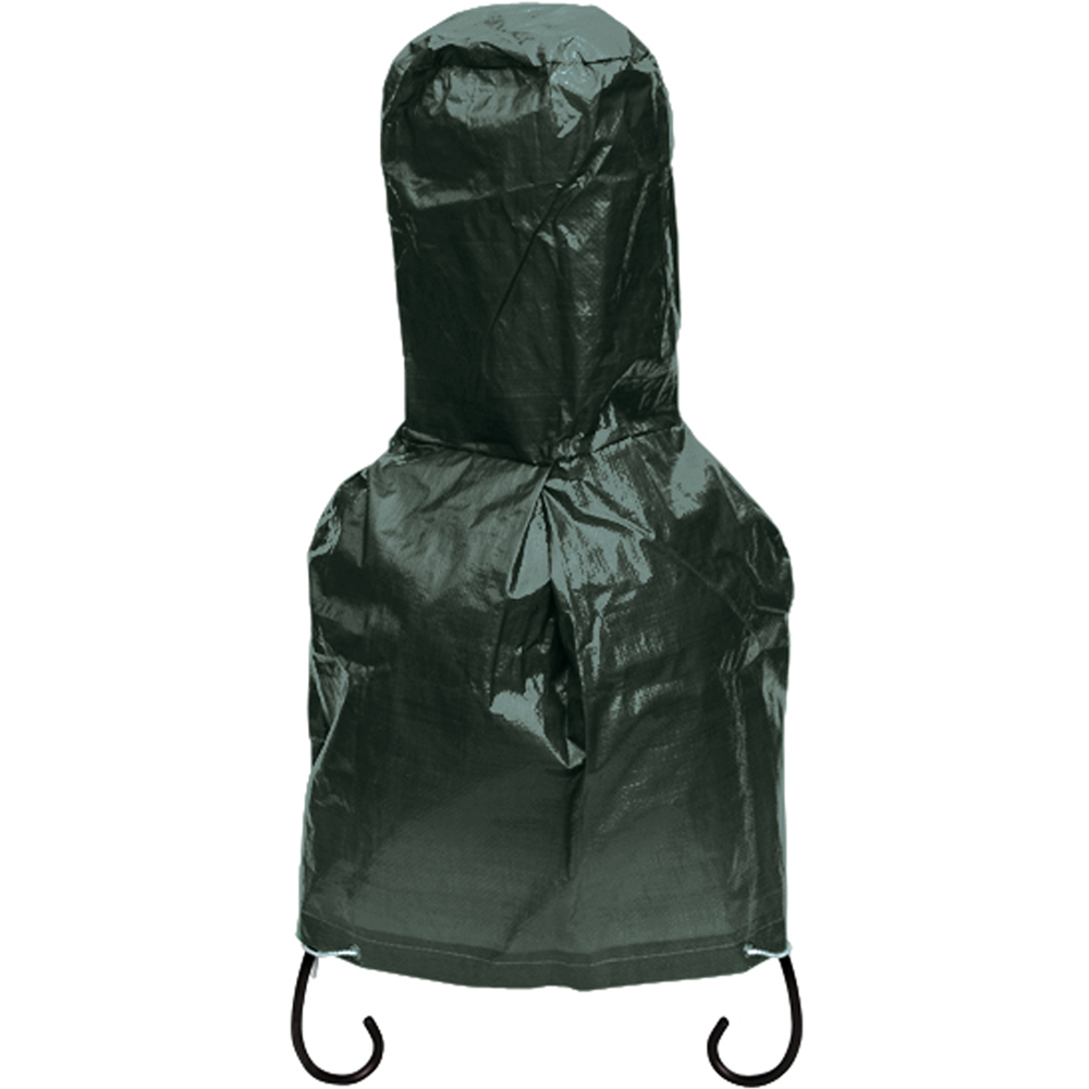 Gardeco Small Black Polyethylene Chimenea Cover Image 1