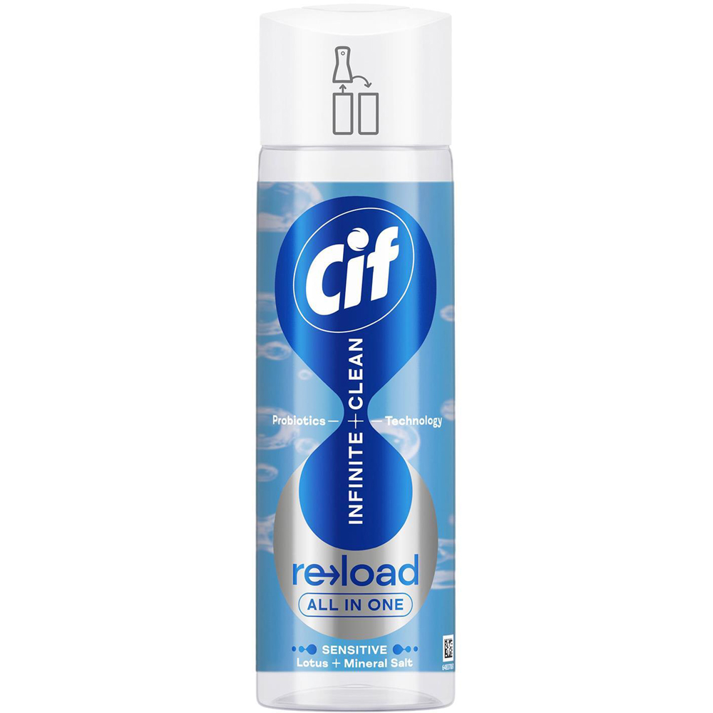 Cif Infinite Clean All in One Lotus and Mineral Salt Cleaner Reload 280ml 12 Pack Image 2