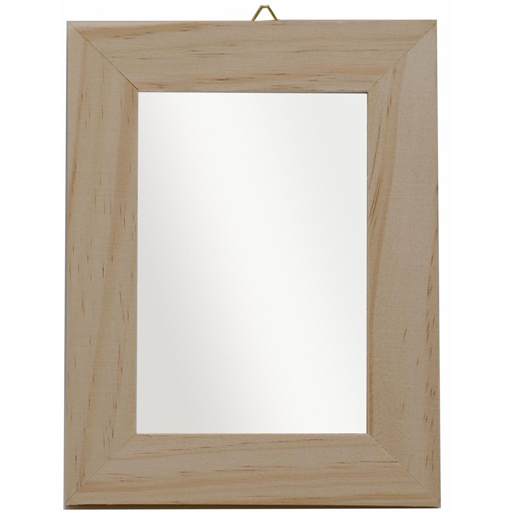 Wooden Craft Mirror Image