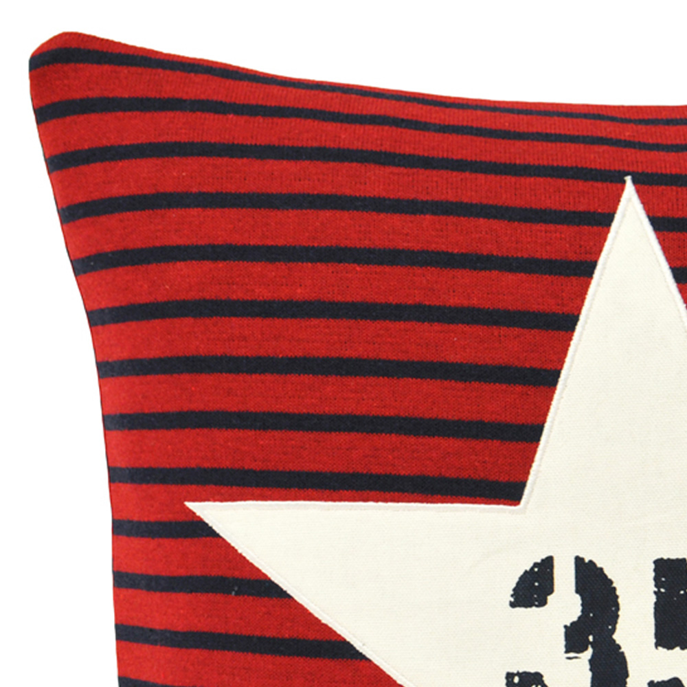 Paoletti Star Red Sign Cushion Image 2