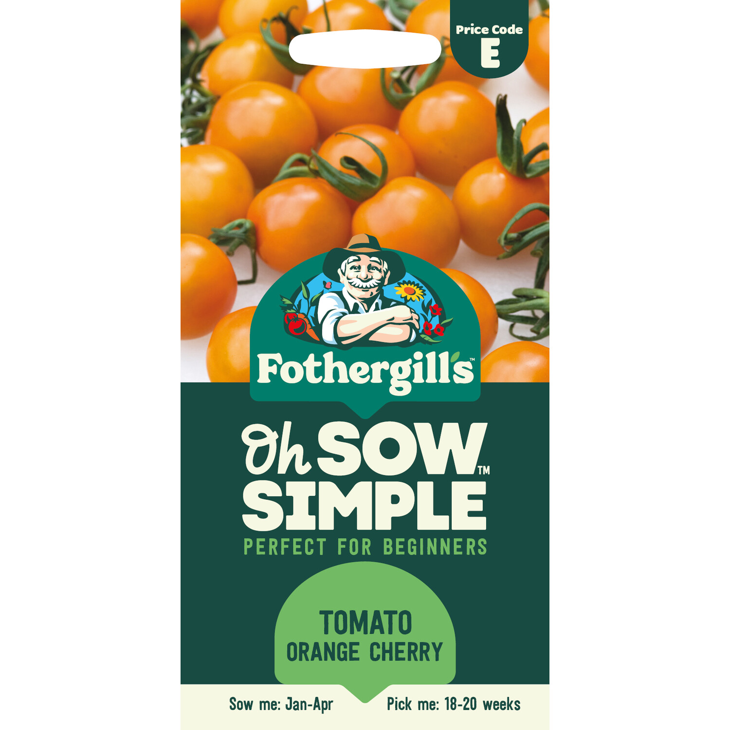 Tomato Orange Cherry Seeds Image 1