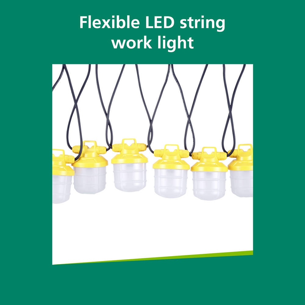 Sylvania SylWork 10000 Lumens Neutral White 100W String Light Image 4