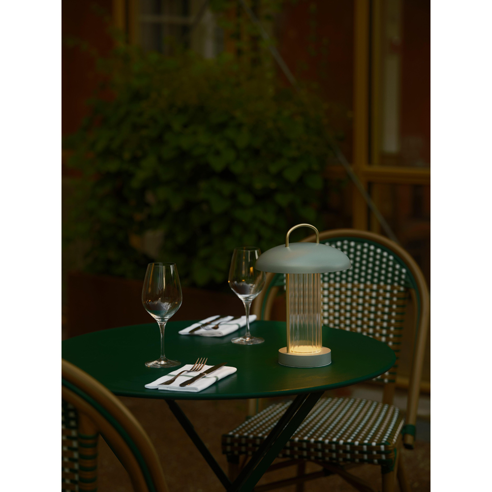 Nordlux Mirano 150 Lumens Dusty Green Portable LED Table Lamp Image 8