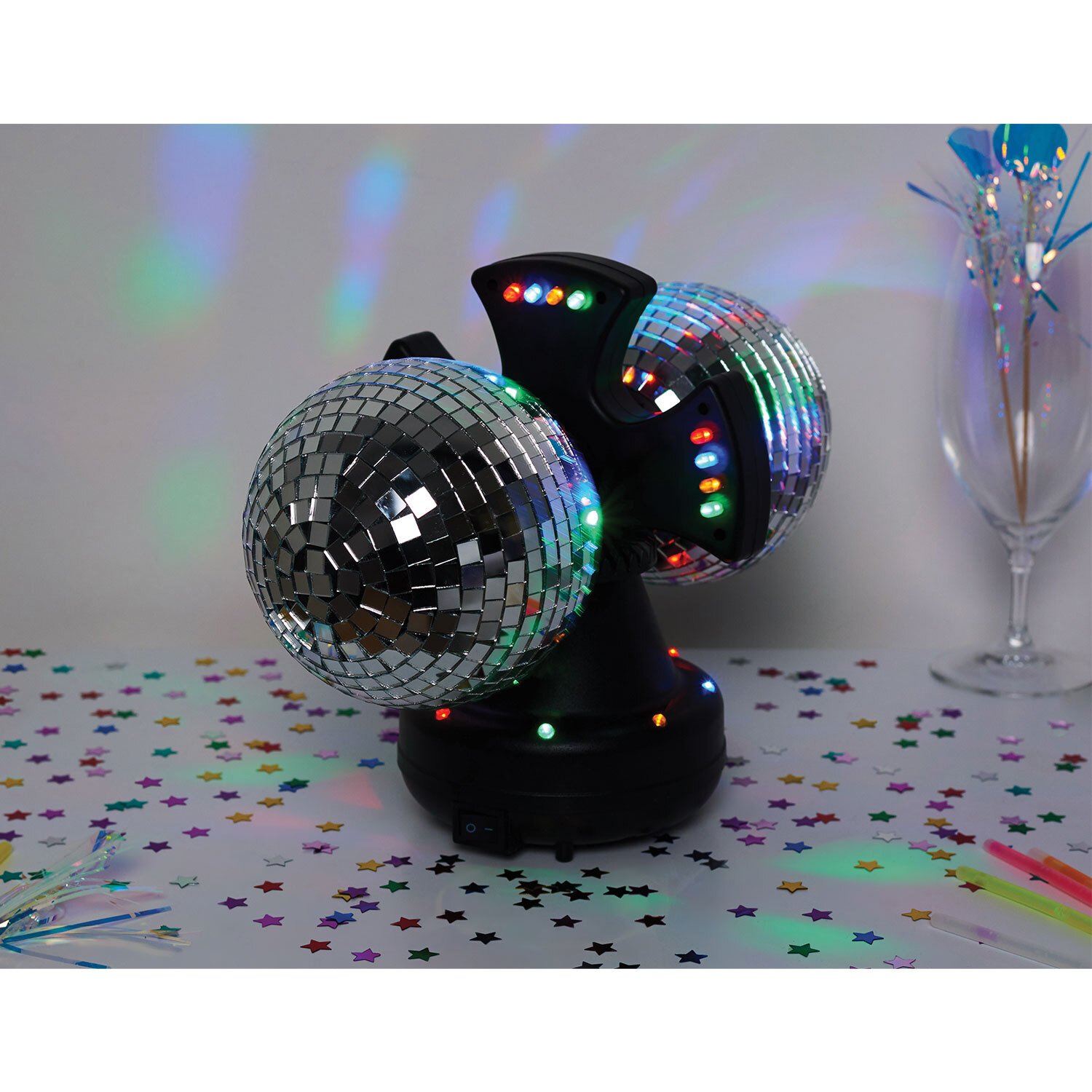2 Ball LED Disco Light Image 4