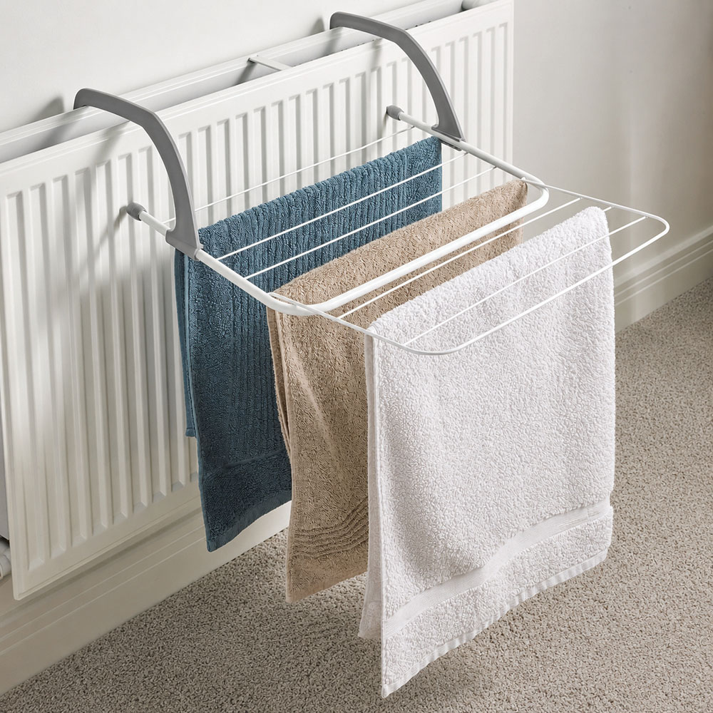 Avilo Foldable Hanging Drying Rack with Easy-To-Hang Hook Image 2