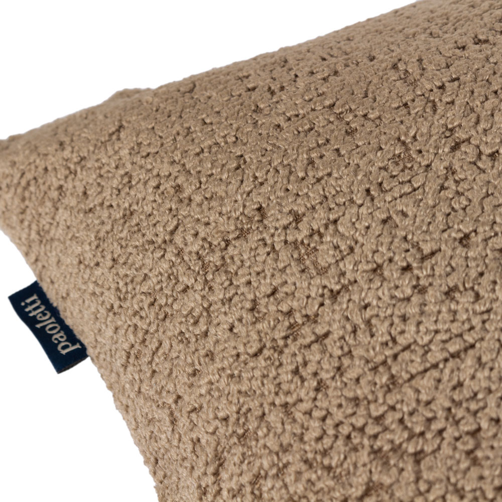 Paoletti Nellim Biscuit Square Boucle Cushion Image 3