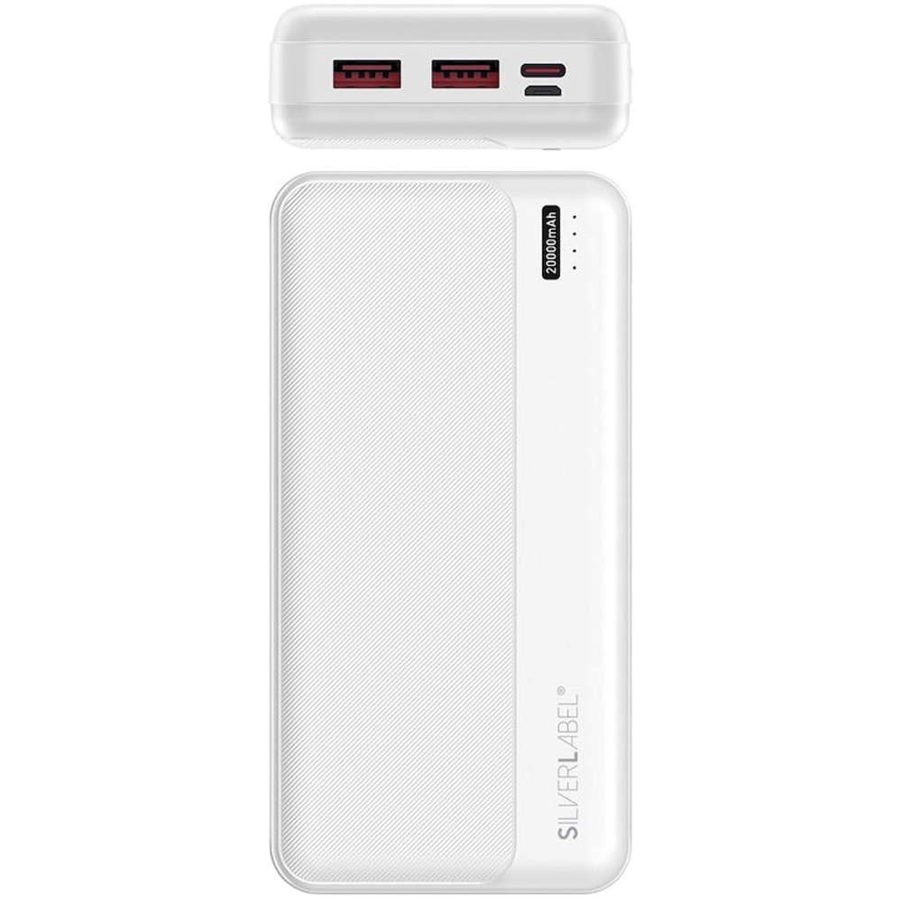 SilverLabel E71022255 White PD Power Bank 20000mAh Image 3