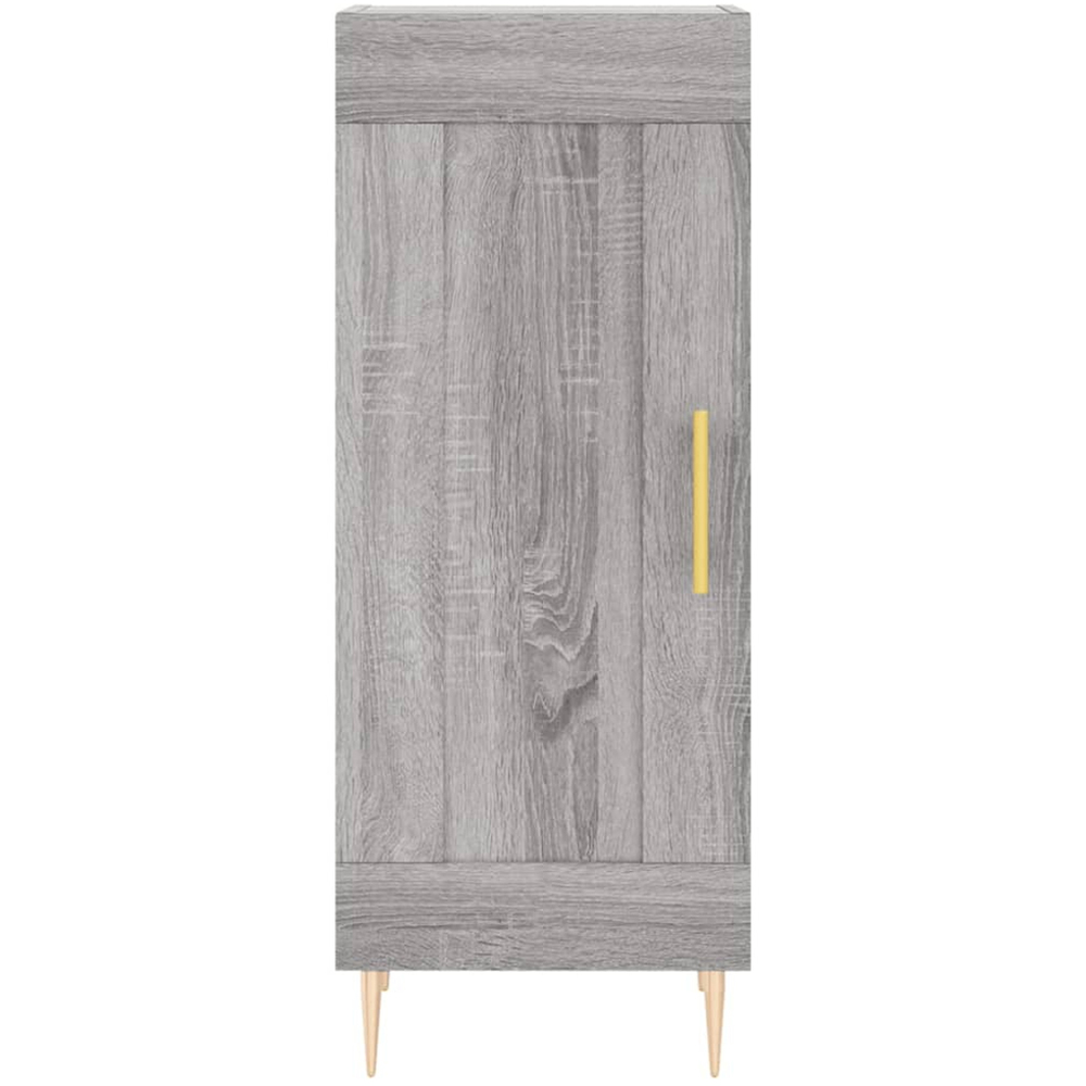 vidaXL 2 Door Grey Sonoma Highboard Image 8