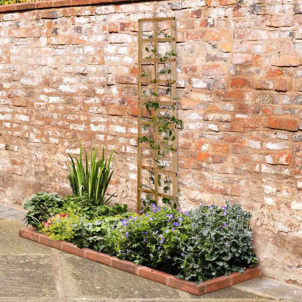 Forest Garden 6 x 1ft Traditional Square Garden Trellis Image 2