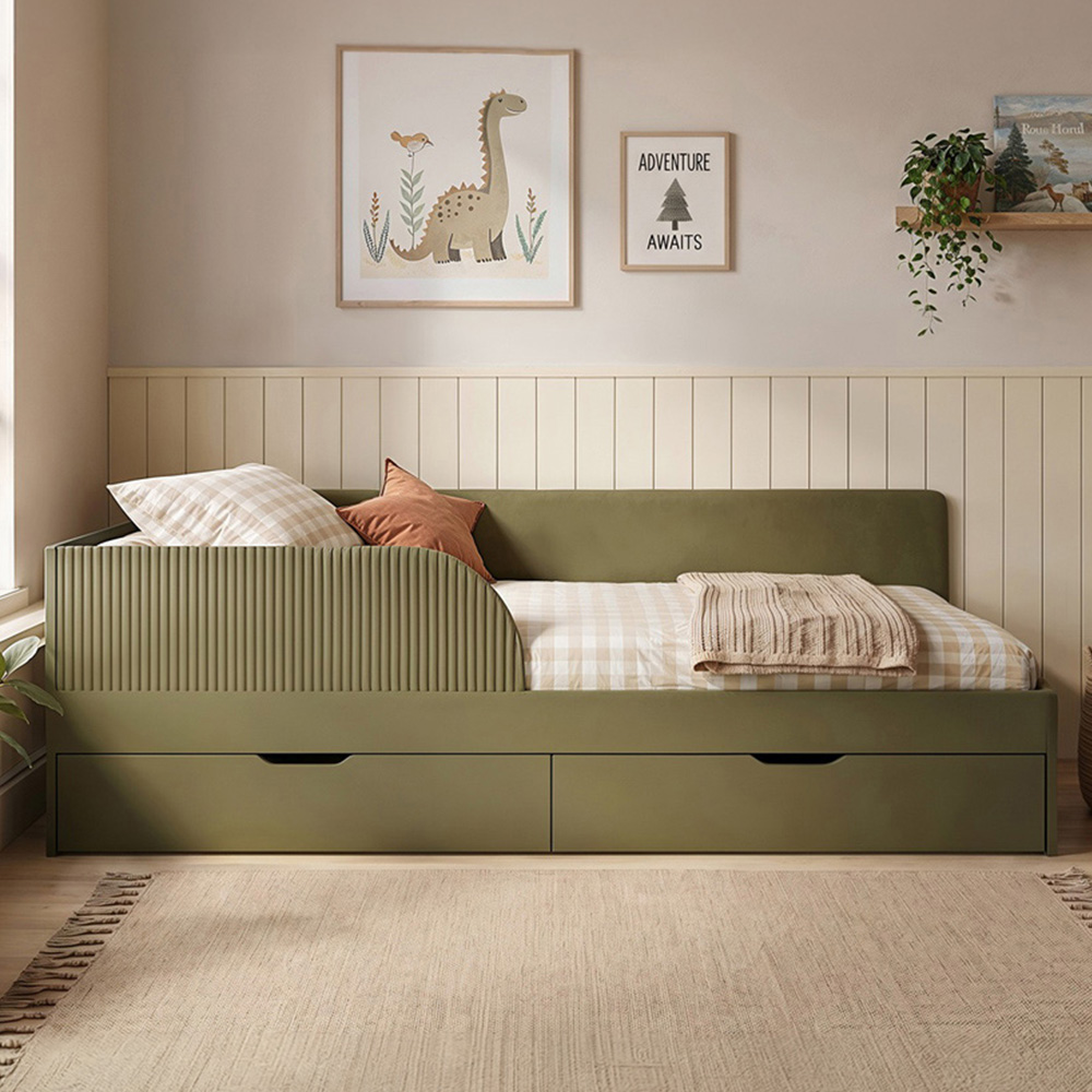 Flair Aris Single Green Montessori Bed Image 1