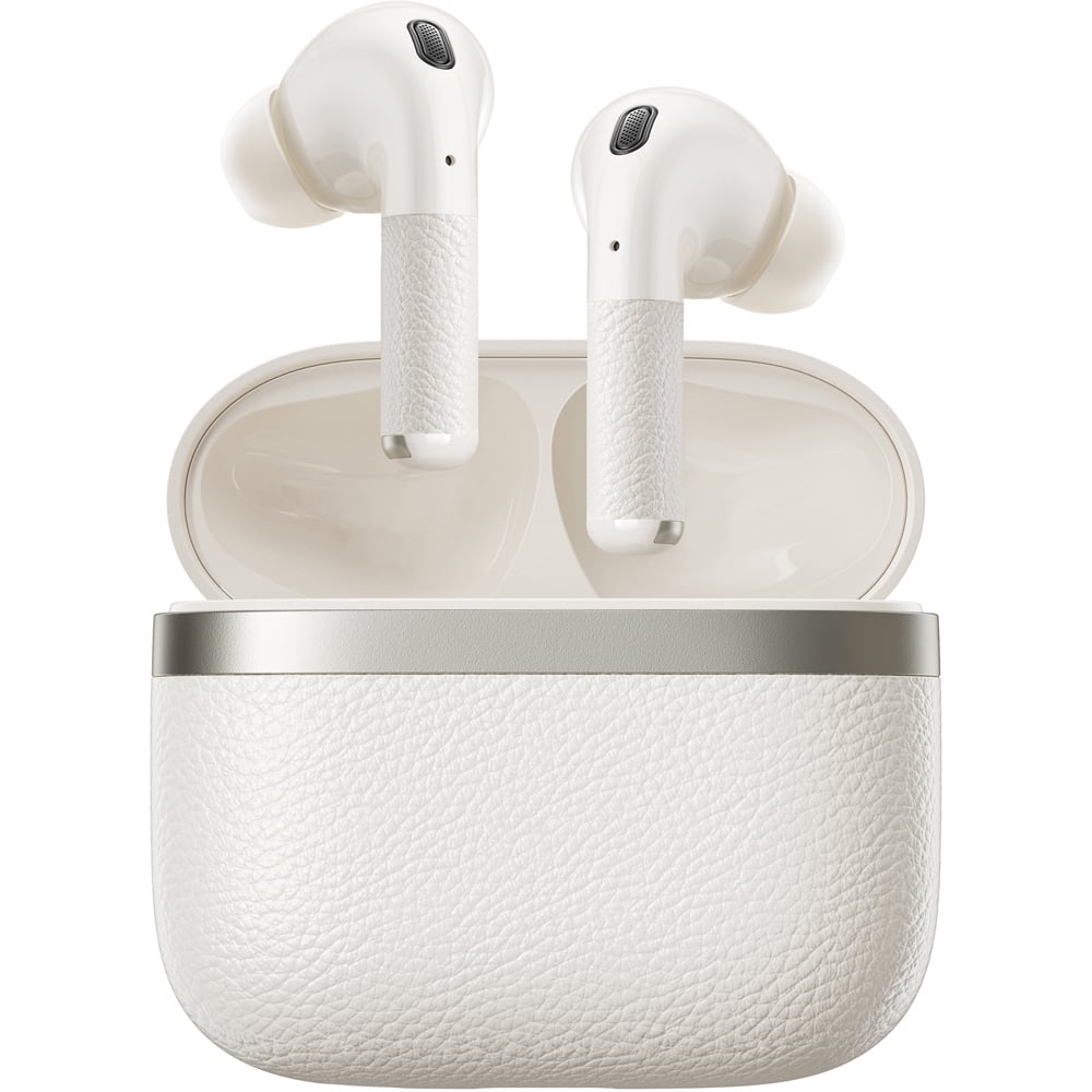 Edifier True Wireless W260NC Ivory Bluetooth Active Noise Cancelling Earbuds Image 4
