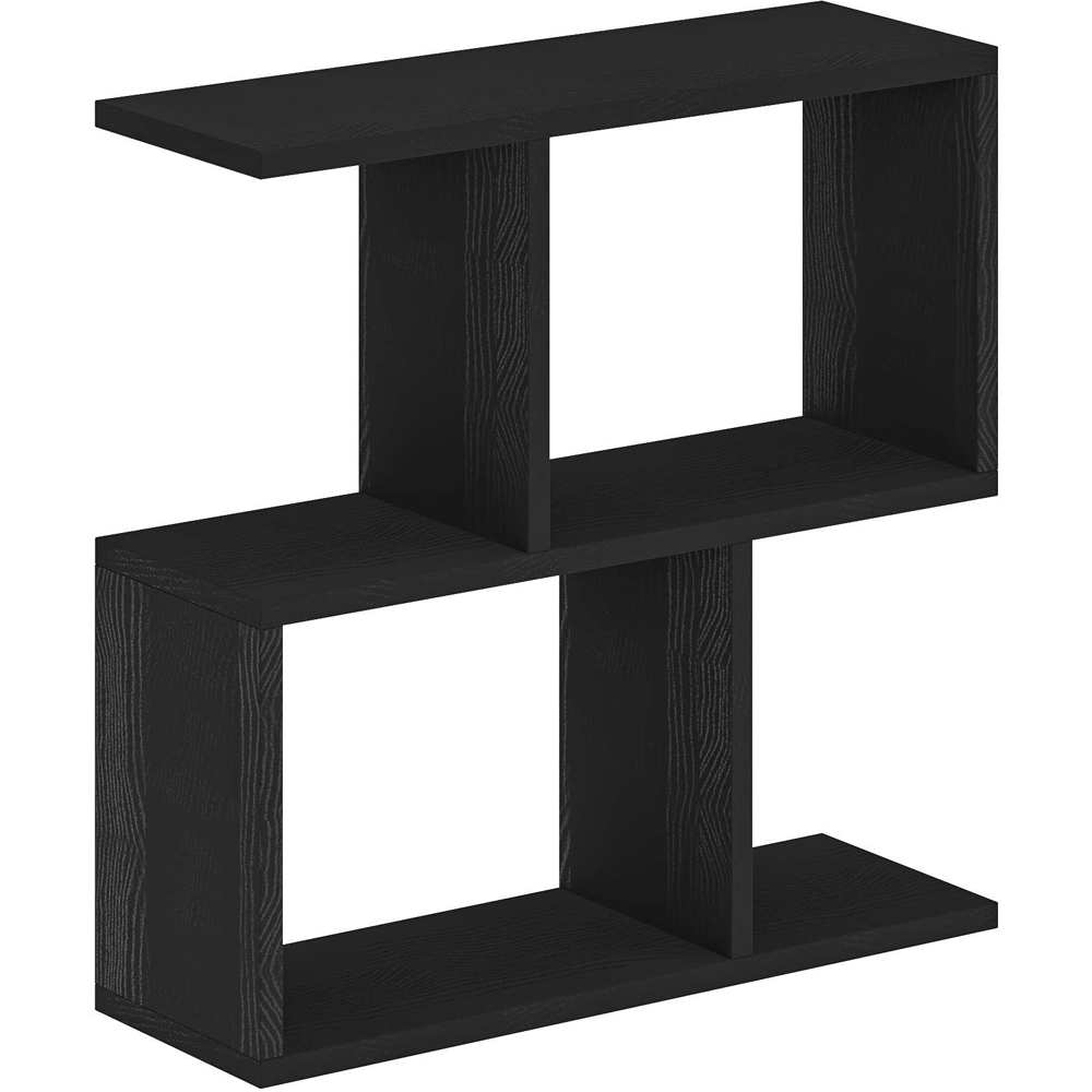 Decortie Homemania Black Wood Side End Table Image 2