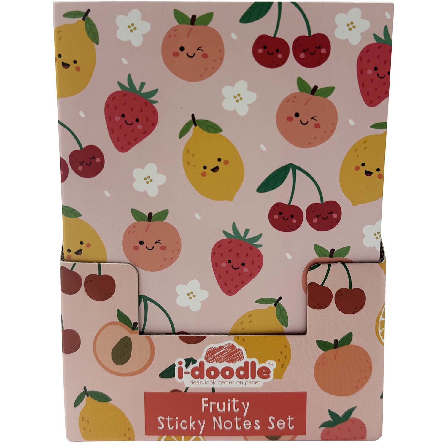 Fruity Sticky Notes Set Pink Image 5