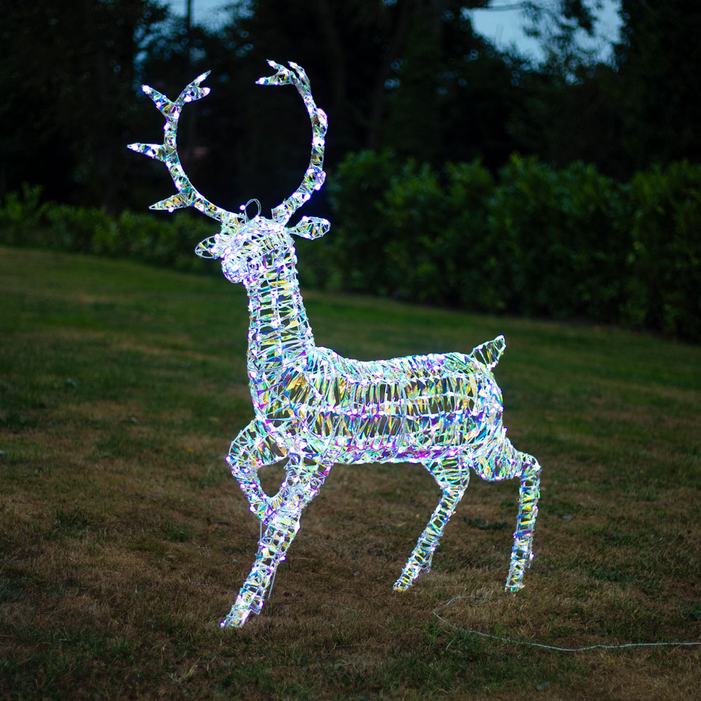 The Christmas Centre 330 LED Laser Strip Light-Up Stag Reindeer 4.5ft Image 2