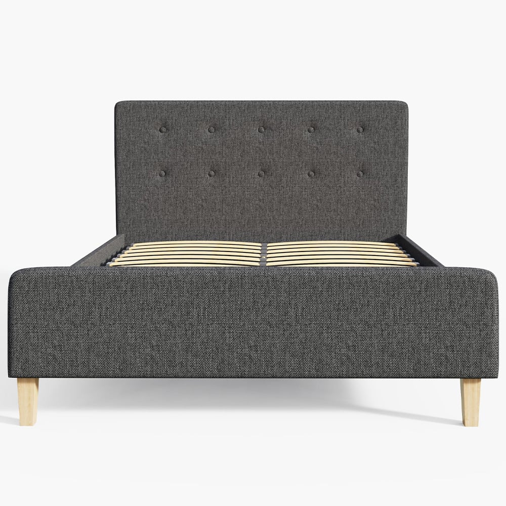 Ashbourne Bed Frame 135cm Grey Image 4