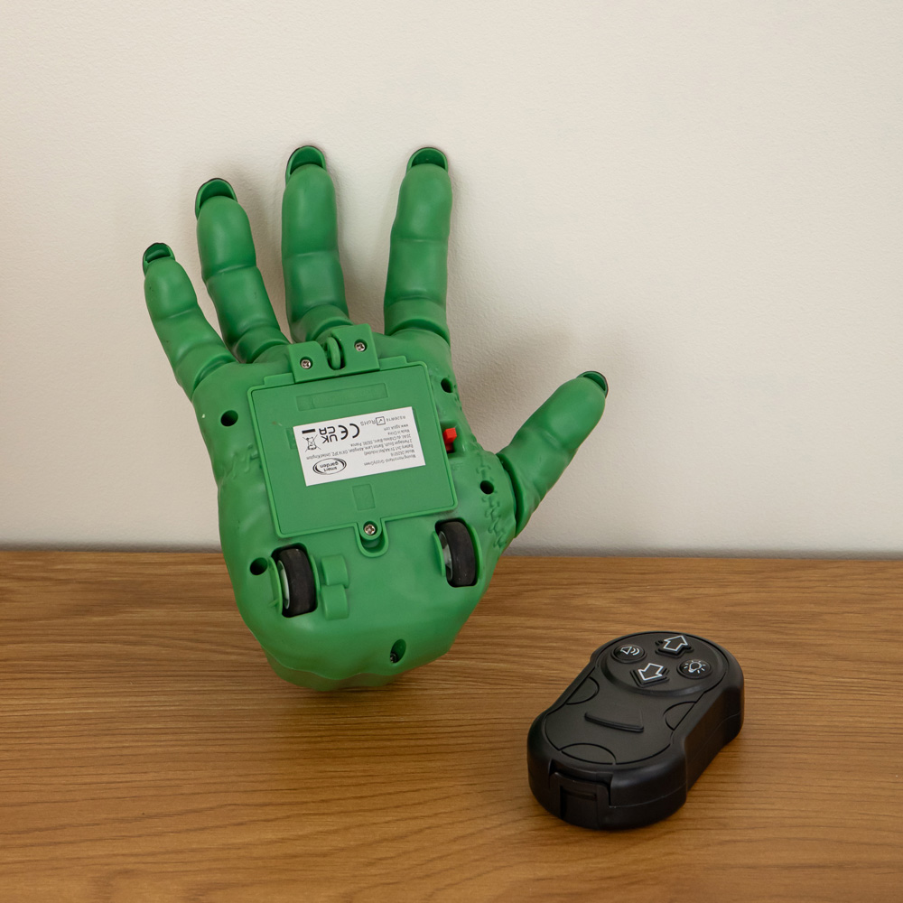 Samuel Alexander Green LED Grizzly Moving Remote-Controlled Halloween Hand Image 4