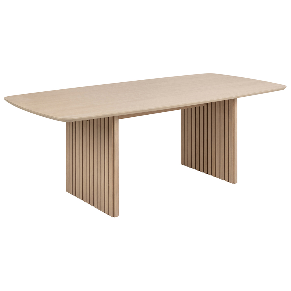 Florence Christo 6 Seater Dining Table Oak Image 2