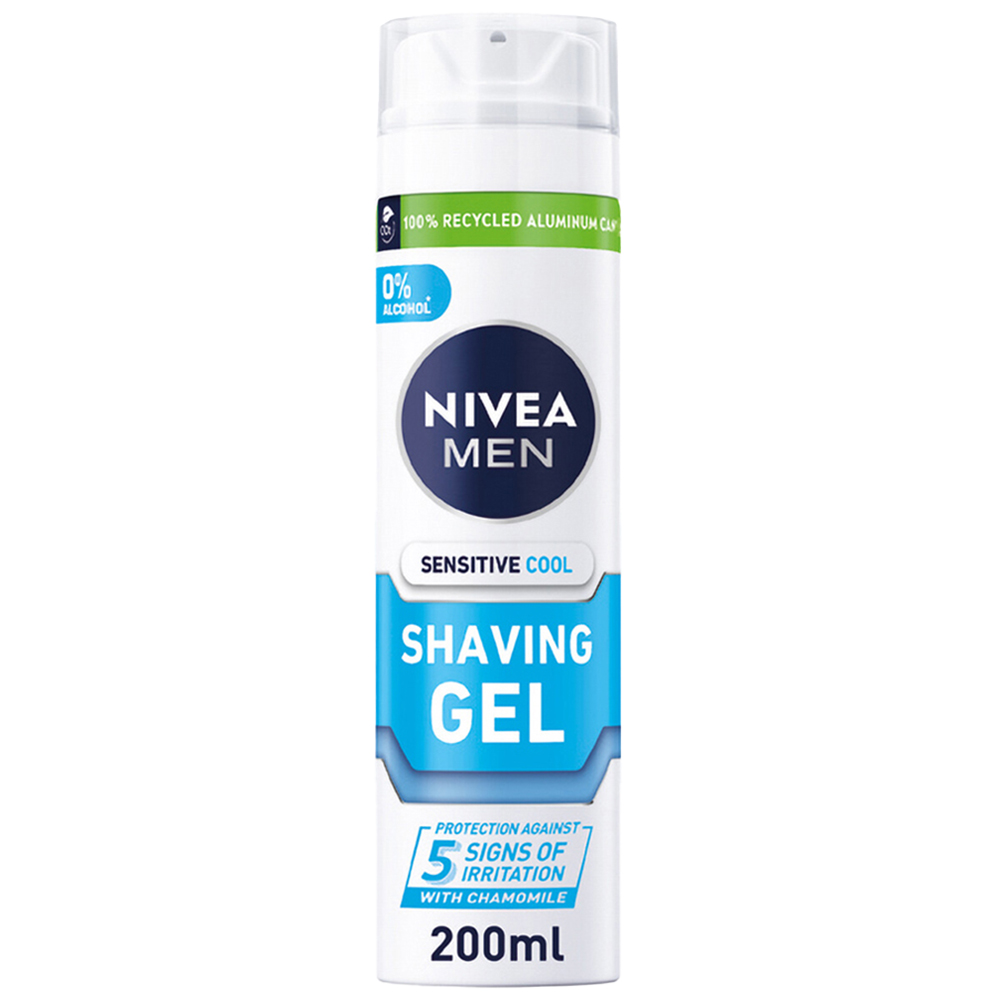 Nivea Men Sensitive Cool Shaving Gel 200ml Image