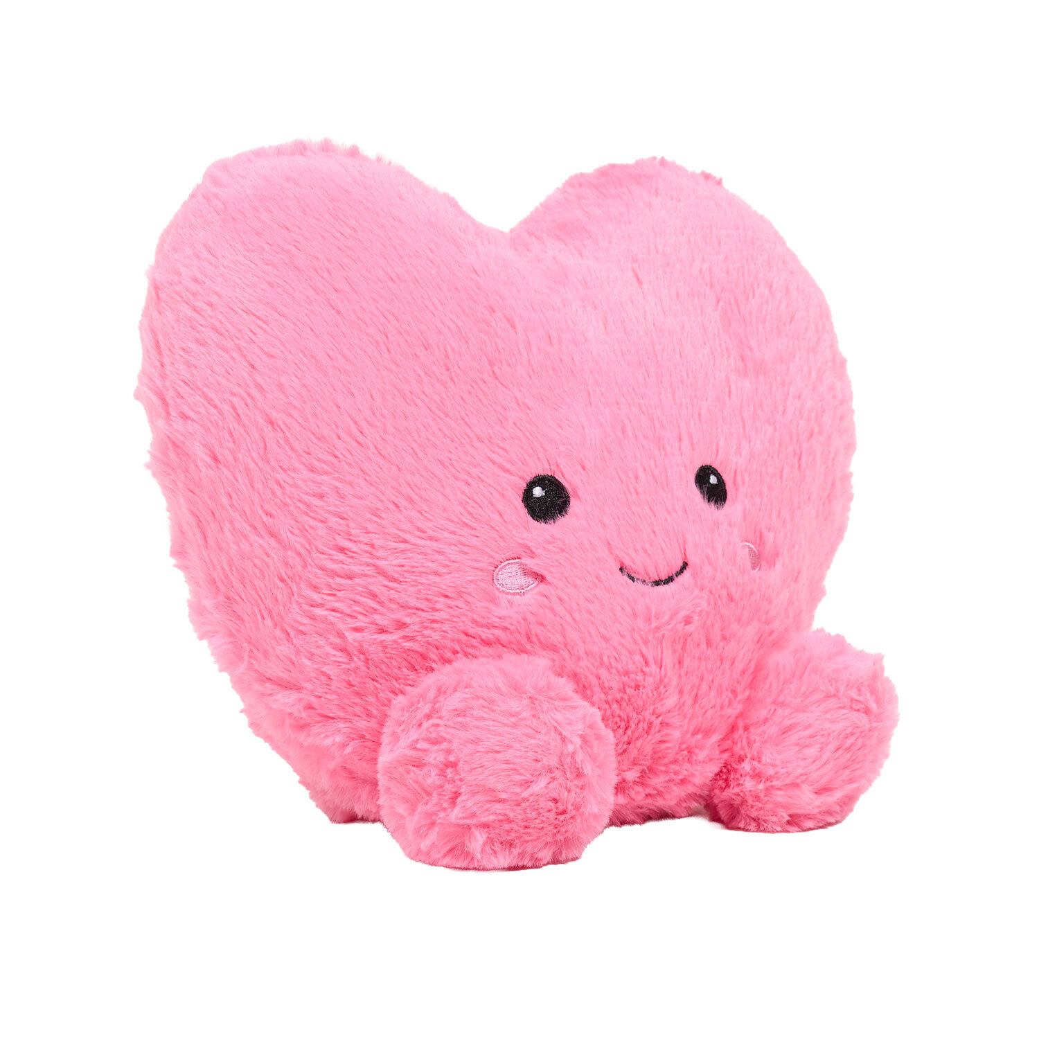 Animated Heart Plush Toy Pink Image 2