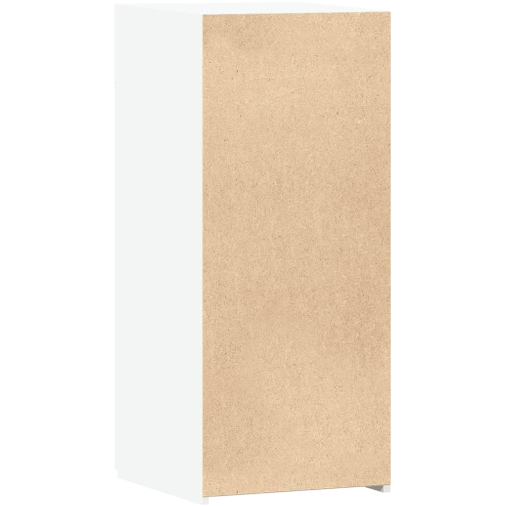 vidaXL Single Door Single Drawer White Sideboard Image 6