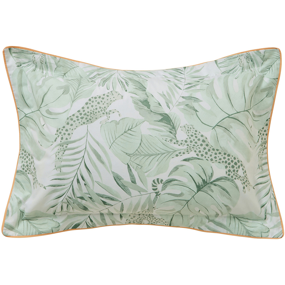 Yvonne Ellen Double Sage Tropical Safari Reversible Duvet Set Image 2