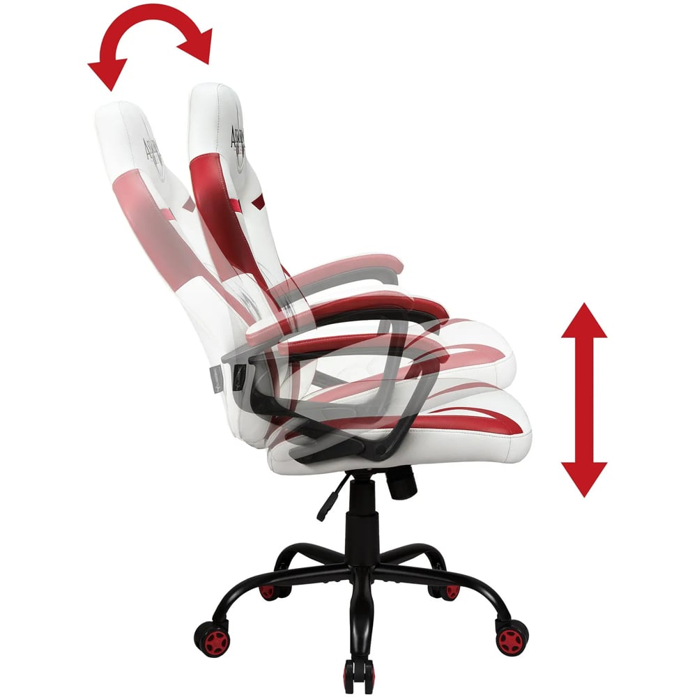 Subsonic White Assassins Creed Junior Gaming Chair Image 6