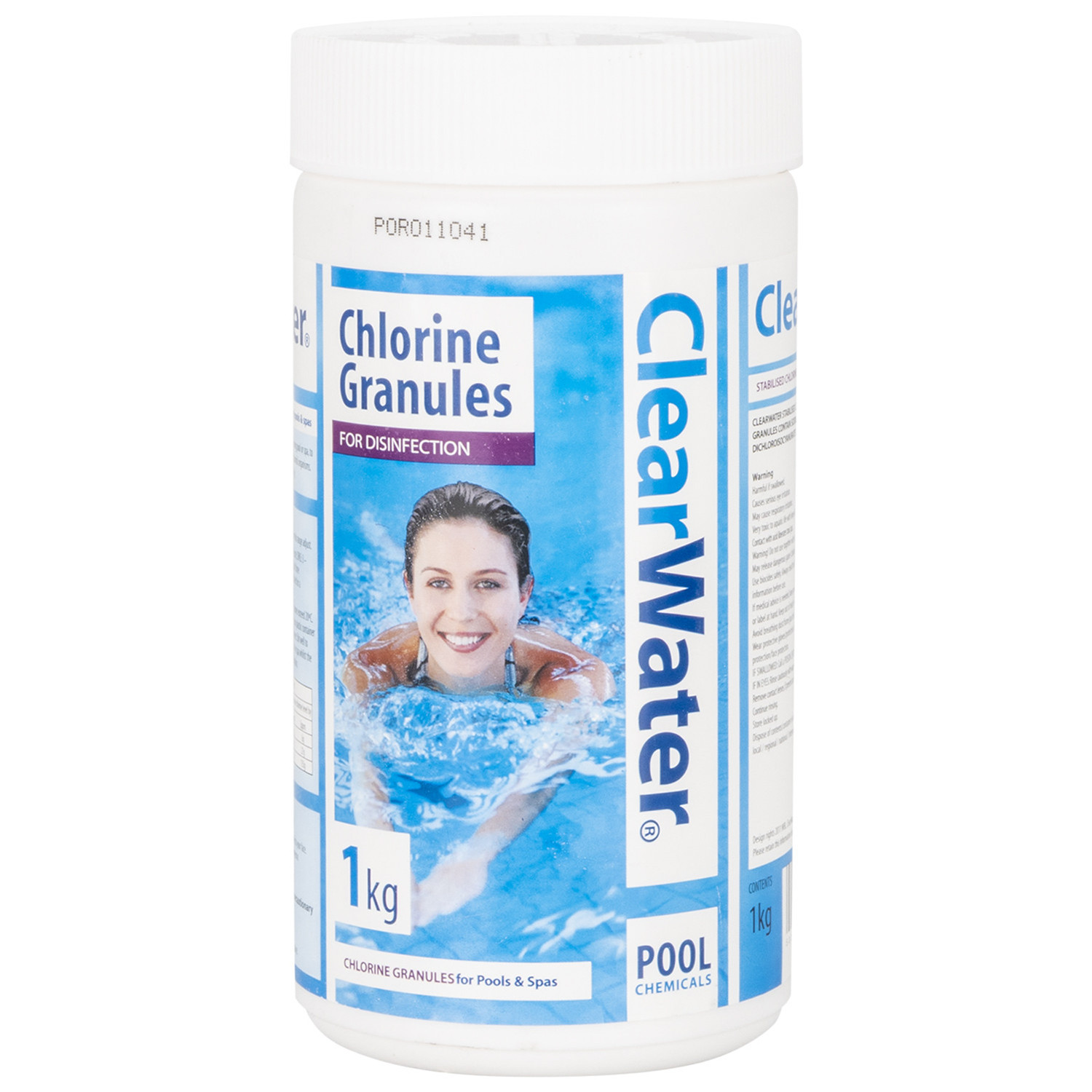 ClearWater Chlorine Granules Pool Chemical 1kg Image