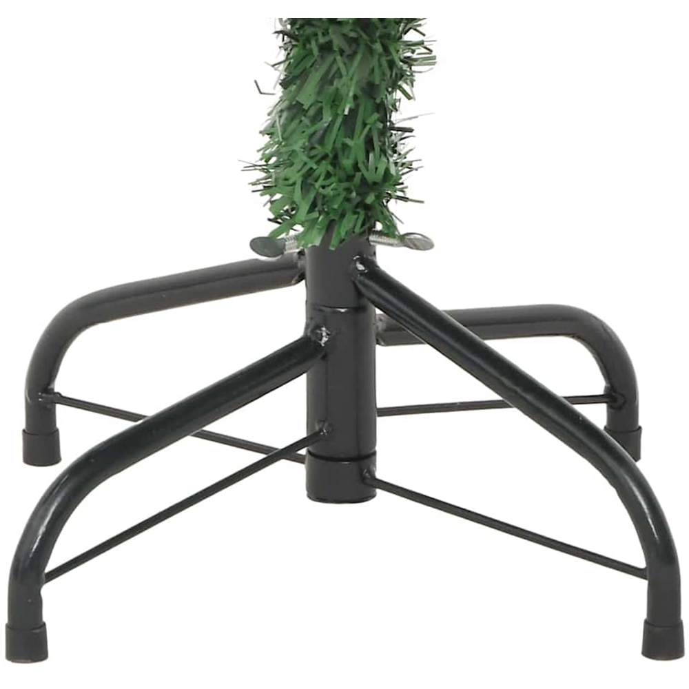 vidaXL Pre-Lit Green Artificial Christmas Tree 6ft Image 8