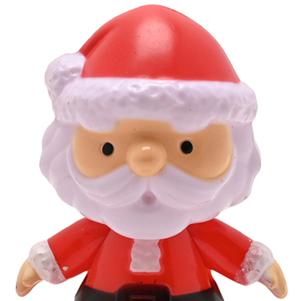 The Seasonal Gift Co. Solar Santa Bobble Head Image 2