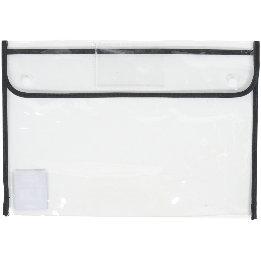 PVC Document Bag With Sewing Edge Image 2