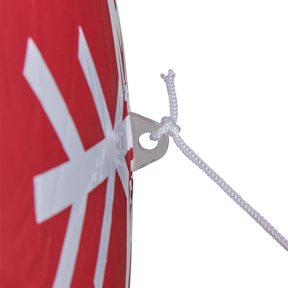 Inflatable 80cm Red Bauble Wilko