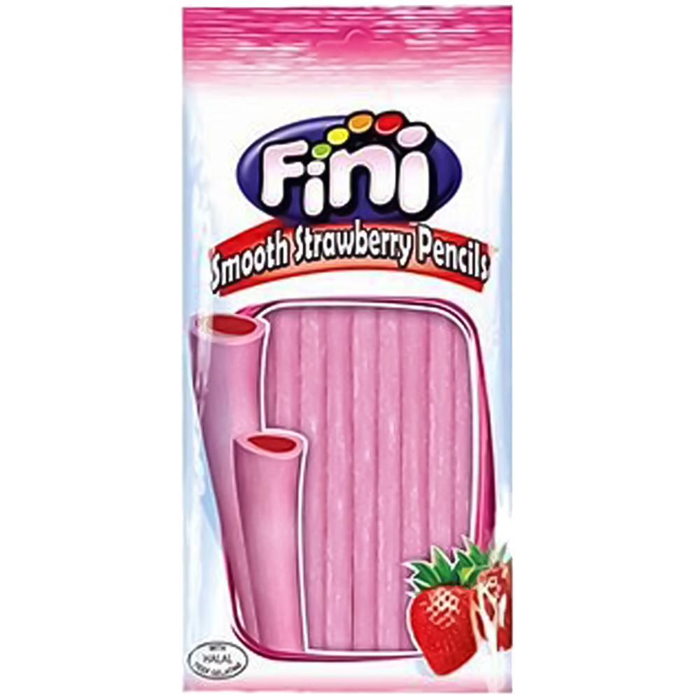 Fini Smooth Strawberry Pencils 160g Image