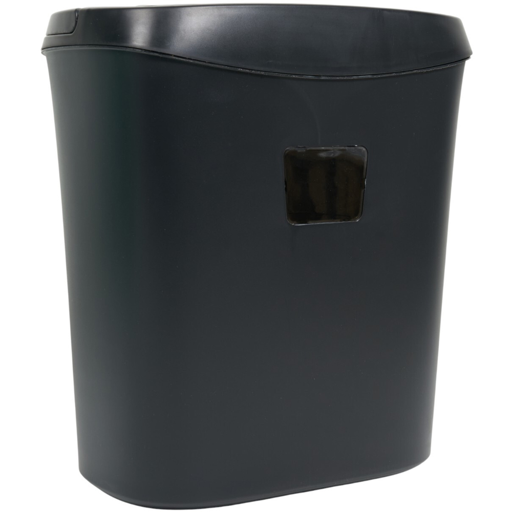 10 Sheet Cross Cut Shredder with 15L Bin Black Image 3
