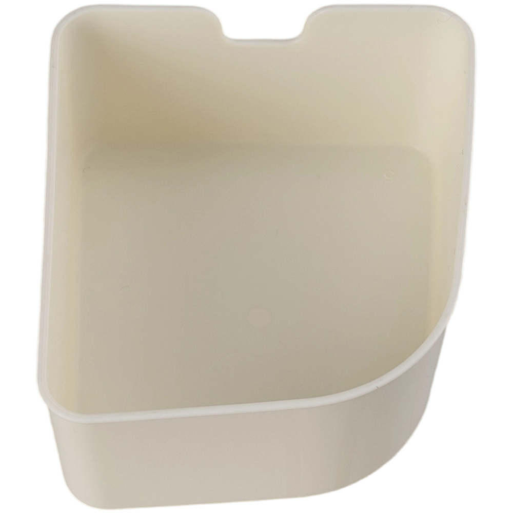Living and Home 6 Compartment Cream Stackable Airtight Fridge Storage Container Image 4