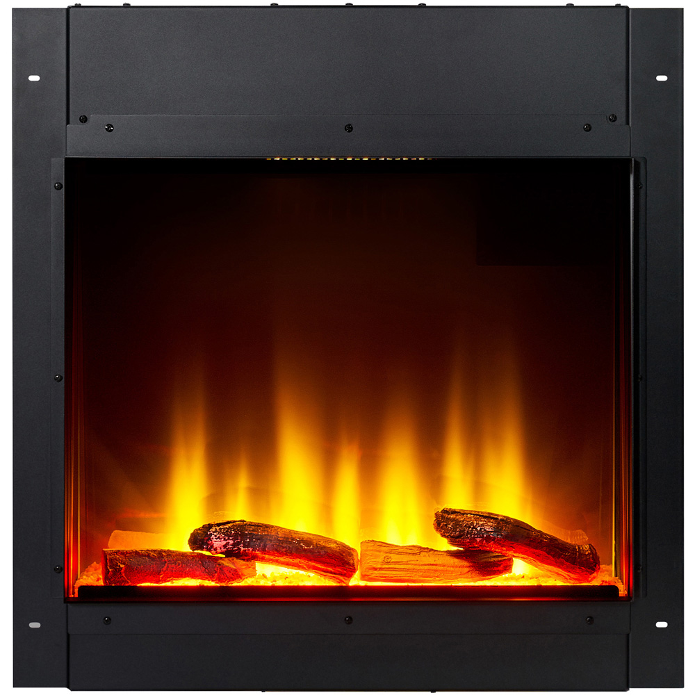 Adam Sahara Fully Inset Media Wall Electric Fireplace 24 inch Image 3