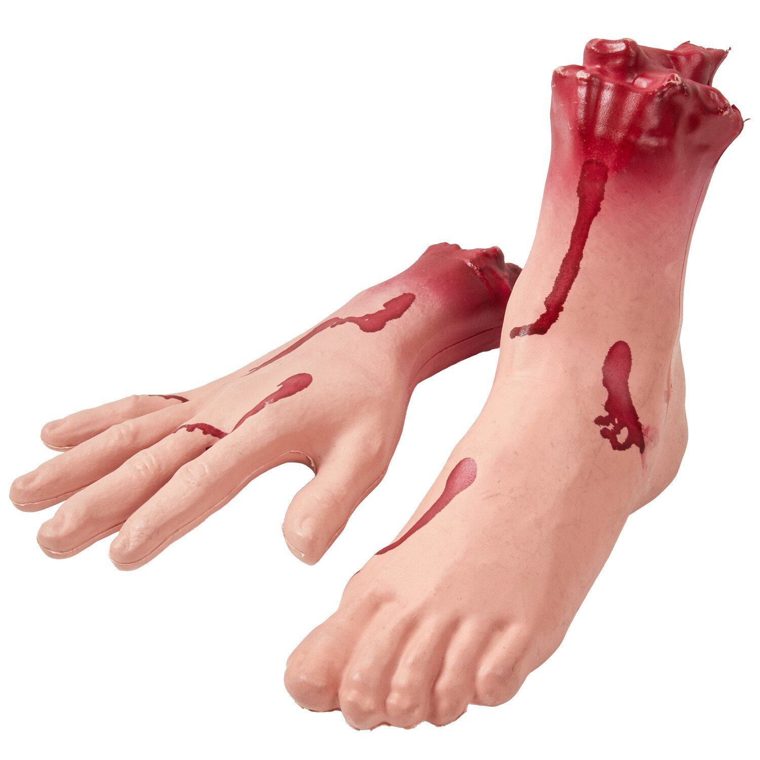 Creepy Hand and Foot Prop Multicolour Image 1