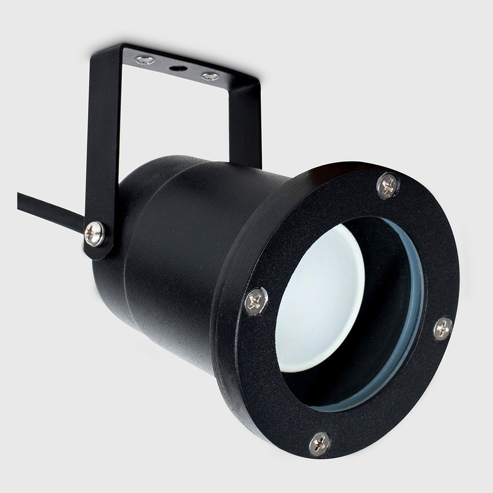 Derwent Set of 2 Black Outdoor Spike Lights with 5W Warm White Bulb Image 3