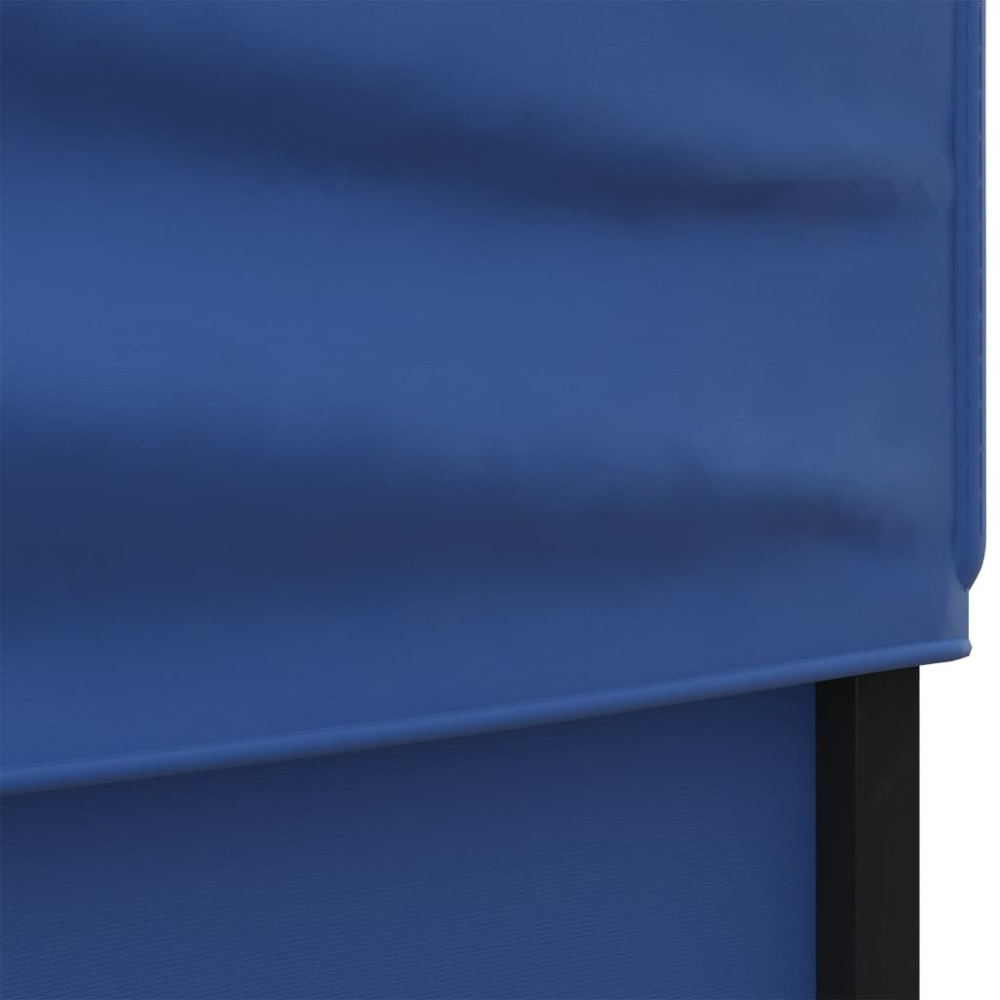 vidaXL 2 x 2m Blue Foldable Party Tent with Sidewalls Image 6