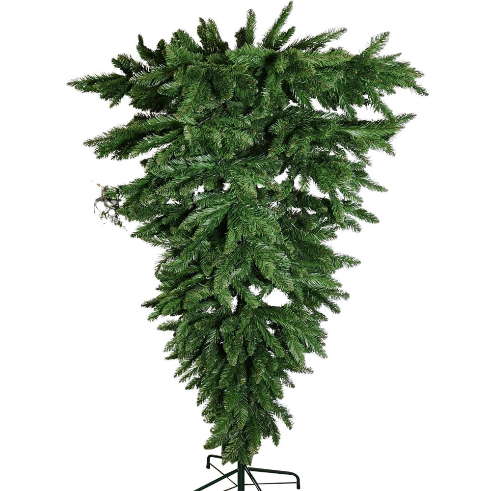 Samuel Alexander Green Upside Down Artificial Christmas Tree 6ft Image 1